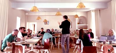 Running a product workshop at the Paris Offsite